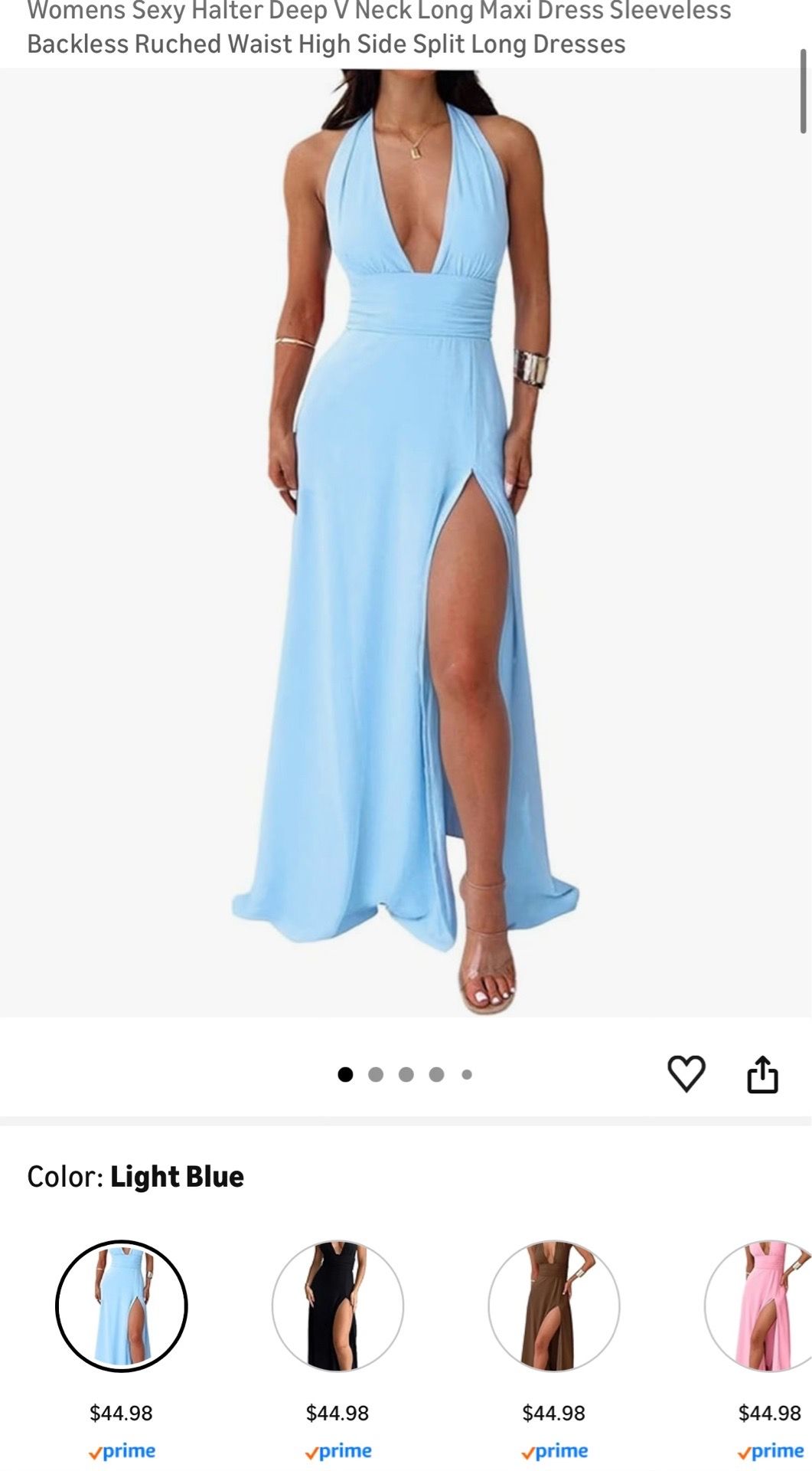 Halter dress
