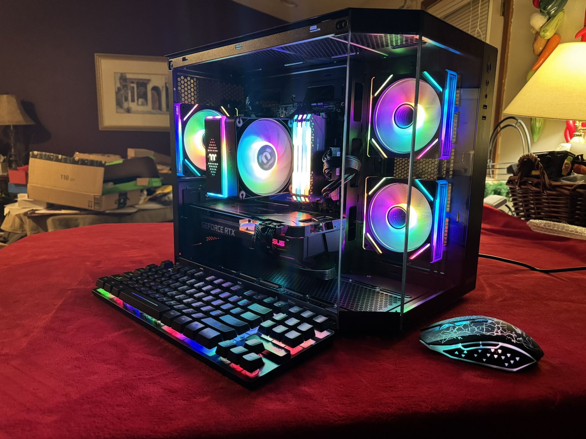 Gaming PC,  Ryzen 7 5700X, GeForce RTX 3070, 32GB RAM, 1TB M.2 NVME SSD