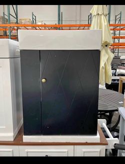 New Assembled 20" Floating Bathroom Vanity w/ Sink Soft Closing Door Storage Shelves Solid Wood Fram