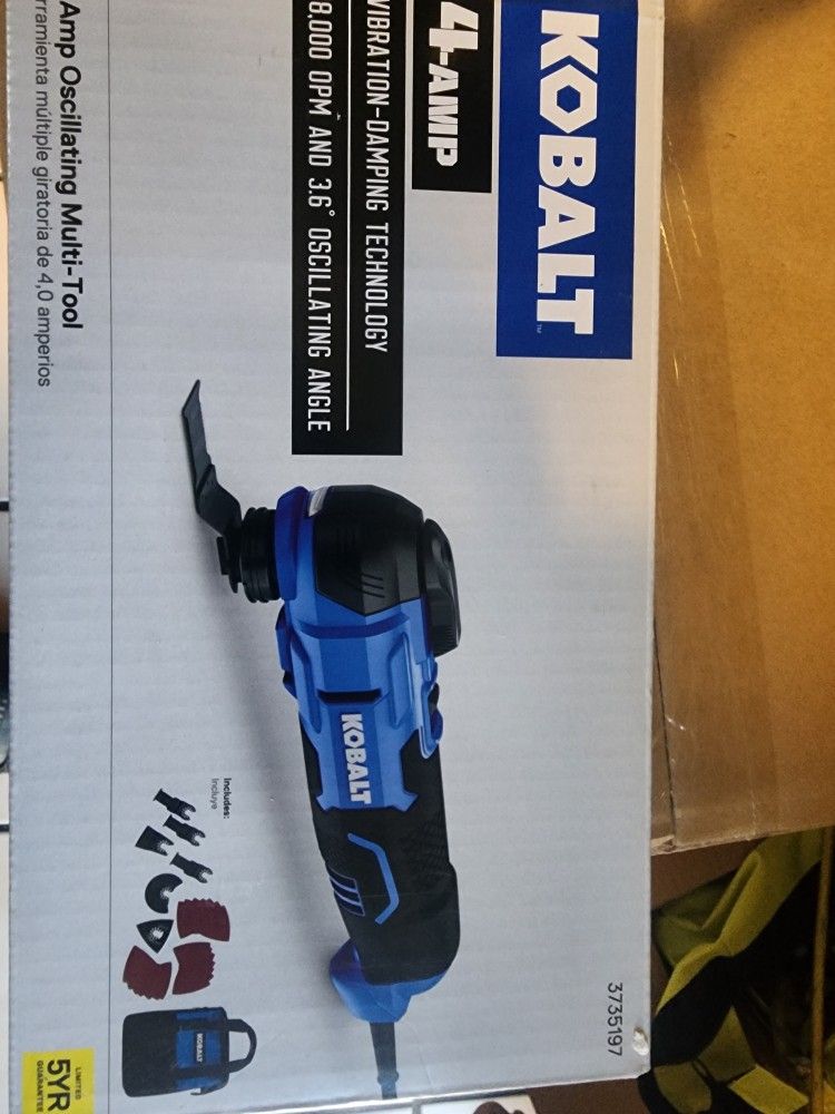 New Kobalt oscillating Tool