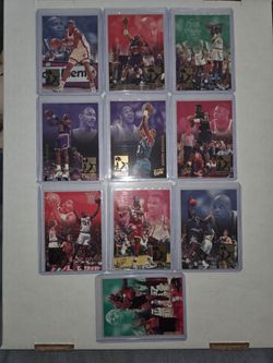 1993-94 Fleer Ultra Rebound Kings NBA Card Lot