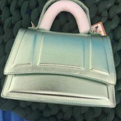 Mint Green Clutch 