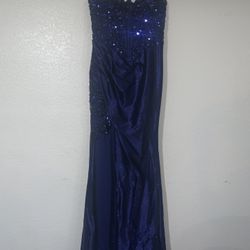 Blue Formal Dress (Perfect for Prom)