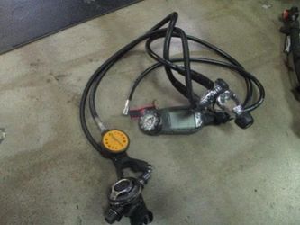 Used Scubapro S600 Mk25 EVO Regulator with Oceanic Proplus 3 Computer
