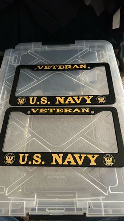 License plate frame 2 pcs