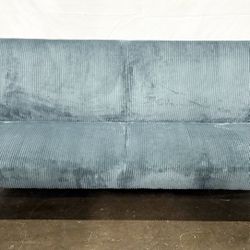 Futon , Blue Corduroy *Free Delivery*
