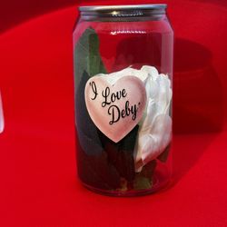 LIMITED - ROSE IN A CAN (JAPAN STYLE) Valentines 