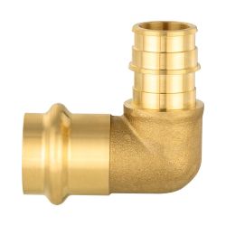 3/4" Press x 3/4" PEX Expansion Brass Elbow (Lead Free) $8.34 each $225.18 box of 30 