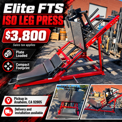 Elite FTS ISO Leg Press – Commercial Gym Equipment