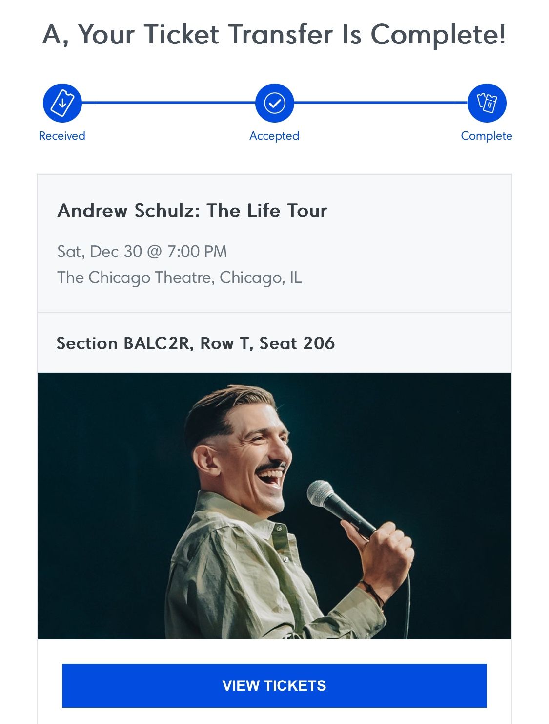 Andrew Schulz Comedy Show