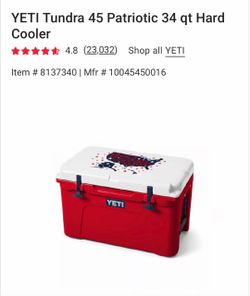YETI Tundra 45 Cooler