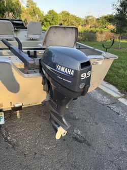 2010 Yamaha outboard motor 9.9 hp 4 stroke