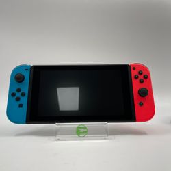 Nintendo Switch v2 Video Game Console HAC-001(-01)  Neon Red/Neon Blue
