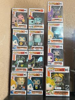 Funko pops Dragon ball bundle.