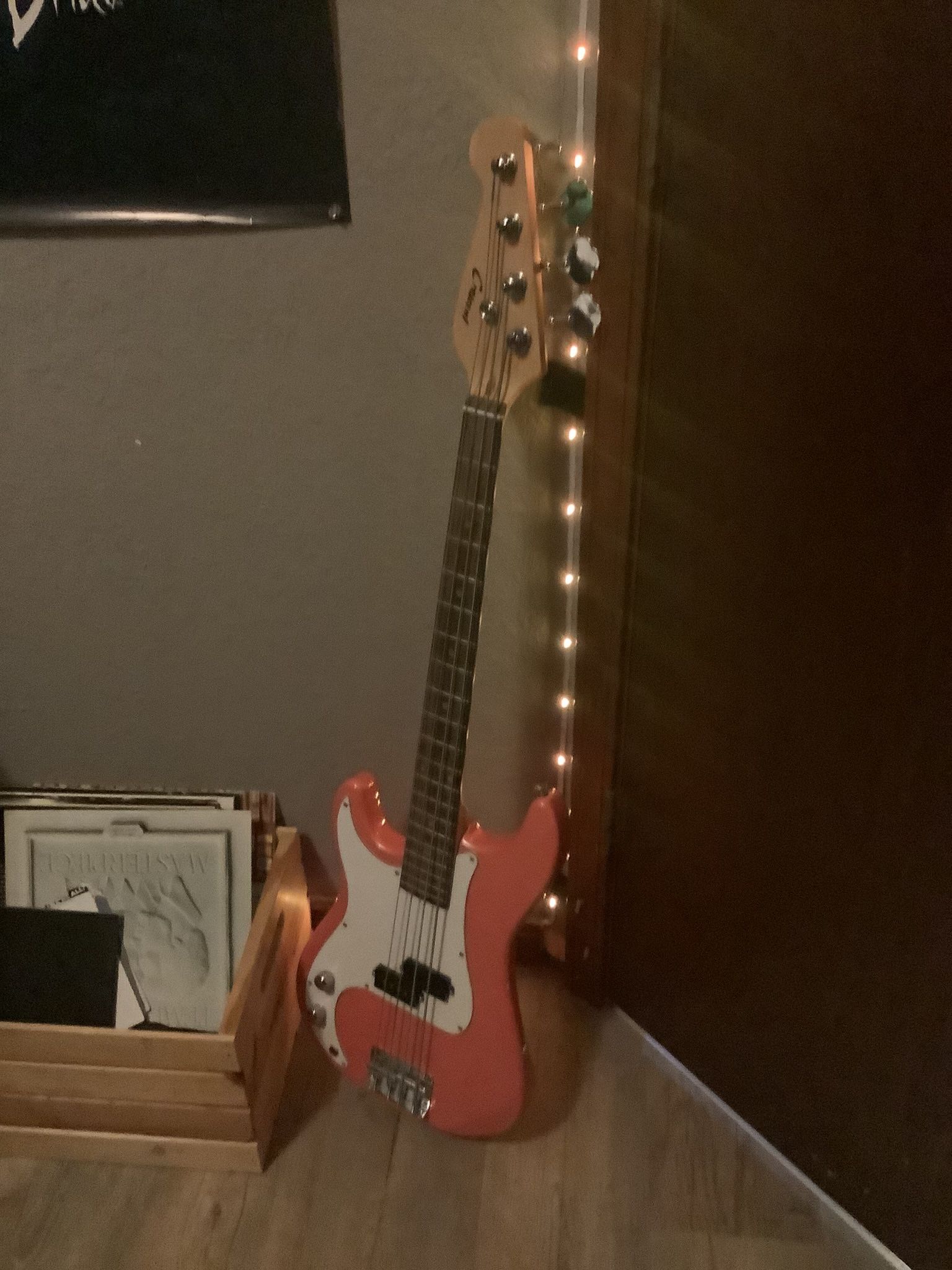 Bass ( Left Handed Crescent ) Light Pink