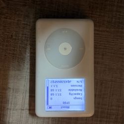 iPod Classic 4th Gen 40gb