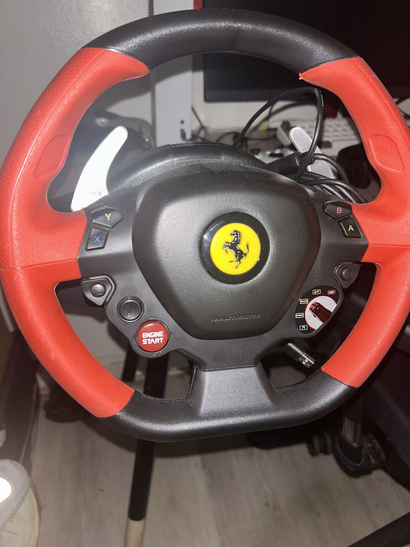 Gaming Ferrari Steering Wheel