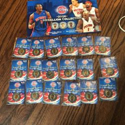 Detroit Pistons 2006 Medallion Collection