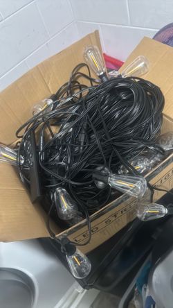 Outdoor lighting 200feet $50