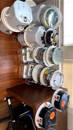 JBL, Soundtube, Triad,  Monitor audio ceiling speakers