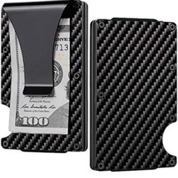 Carbon Fiber Money Clip Wallet