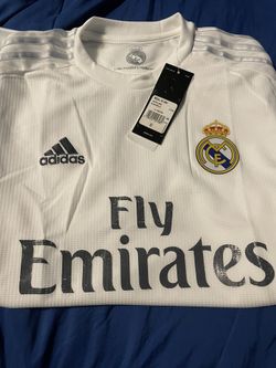 Real Madrid 2015/16 Home Kit White jersey