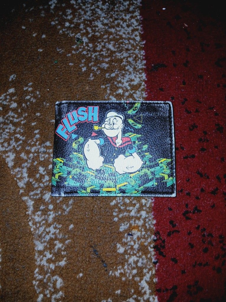 Popeye The Sailor The Legend Bi-Fold Wallet