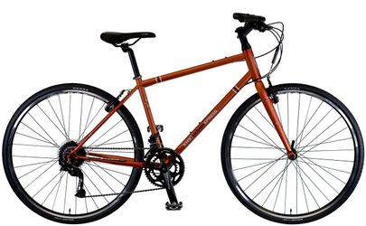 KHS Urban Xpress Orange Hybrid Bike 18 Speed Size Small