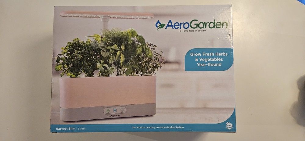 AEROGARDEN HARVEST WITH GOURMET HERB SEED POD KIT - 6 PODS