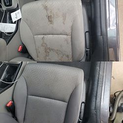 Clean buffed and shampoo interior