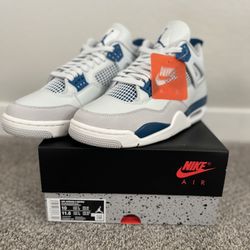 Jordan 4 Military Blue Sz 10