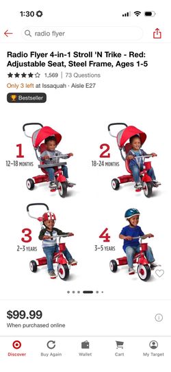 radio flyer 4 in 1 stroll