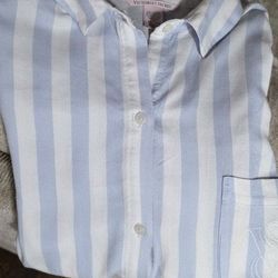 Victoria's Secret
-Cotton Long Pajama Set - Women's  Medium.