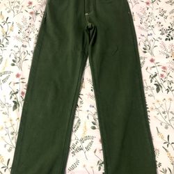 Cotton On Baggy Jeans Green Size-US 2