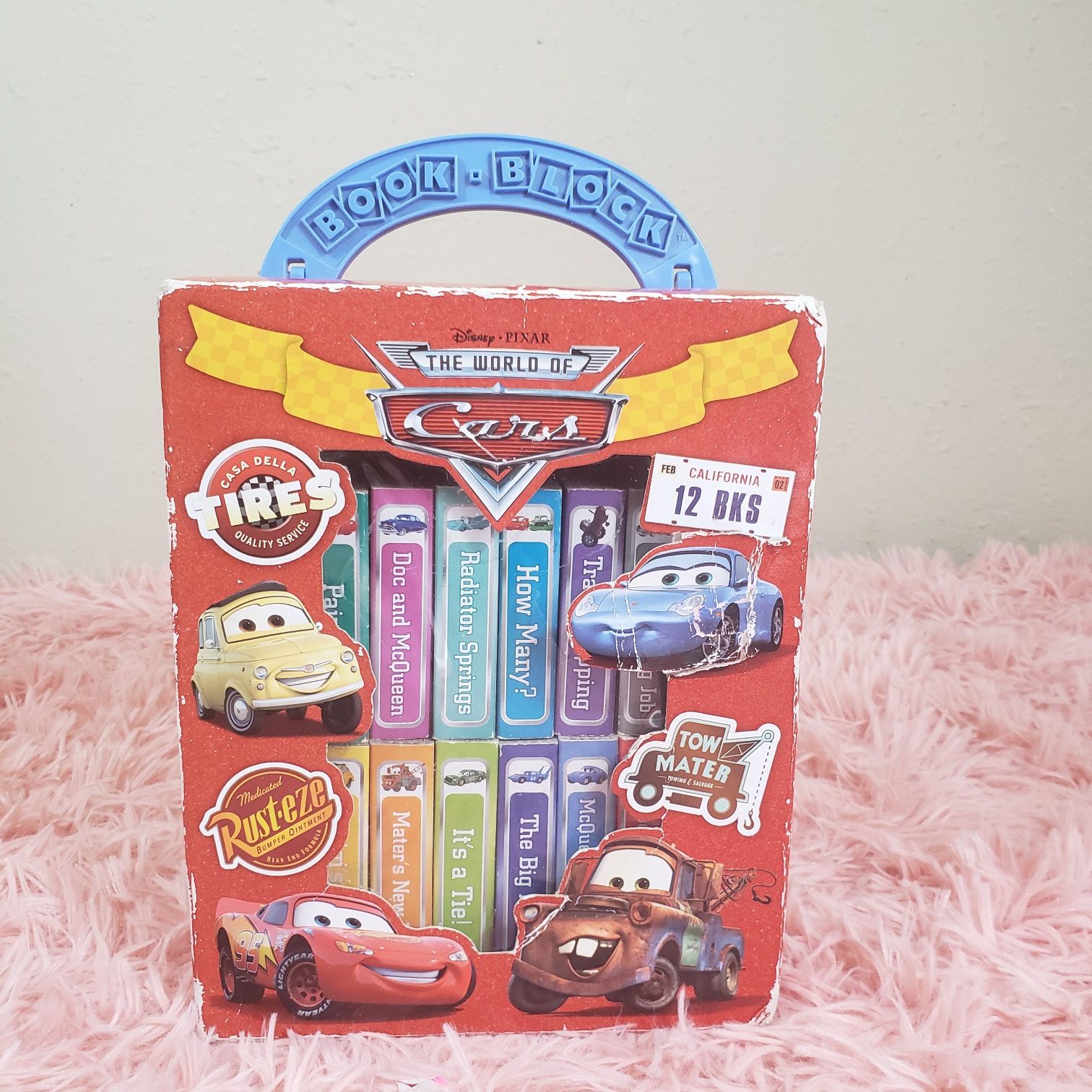 Disney Pixar cars book block