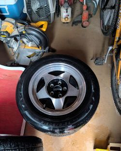 American racing Rims (4 rims and tires)