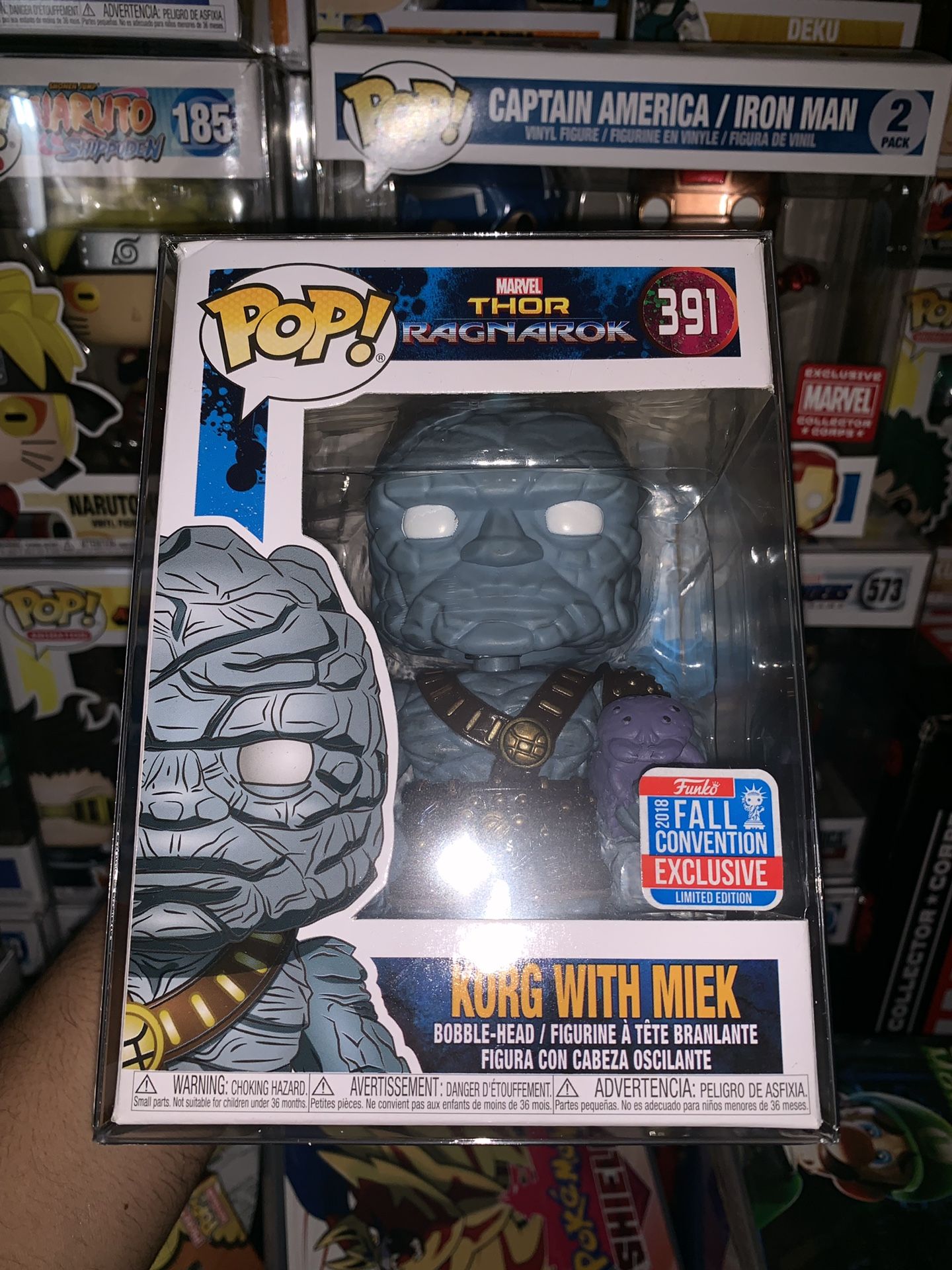 Korg with Miek Funko Pop Toys