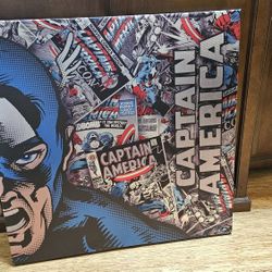 Captain America Canvas Wall Art