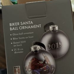 2019 Harley Davidson Christmas Ornament 