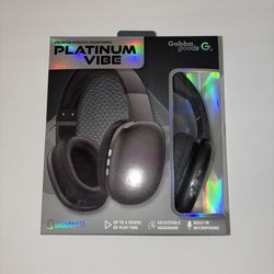 Gabba Goods Platinum Vibe Bluetooth Headphones