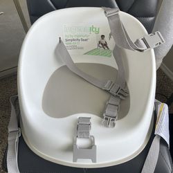 Ingenuity Simplicity Toddler Booster Seat - White
