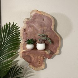 Floating Wood Shelf 