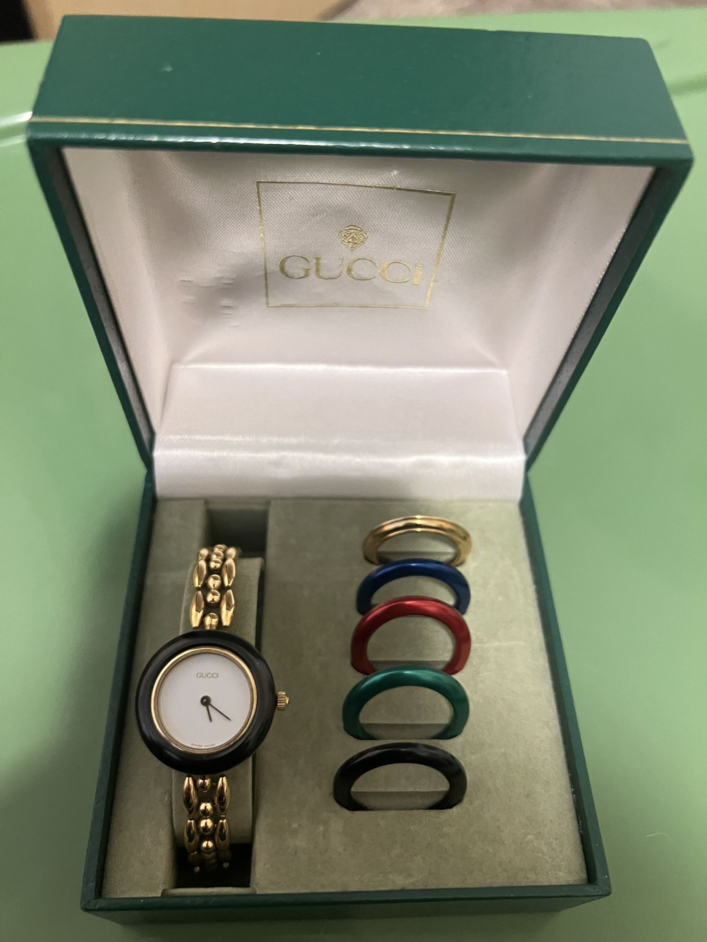 Women’s Vintage Gucci Watch (interchangeable Bezels)