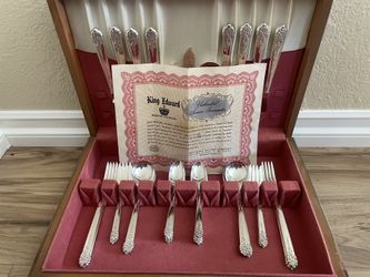 King Edward Silver Plated Silverware