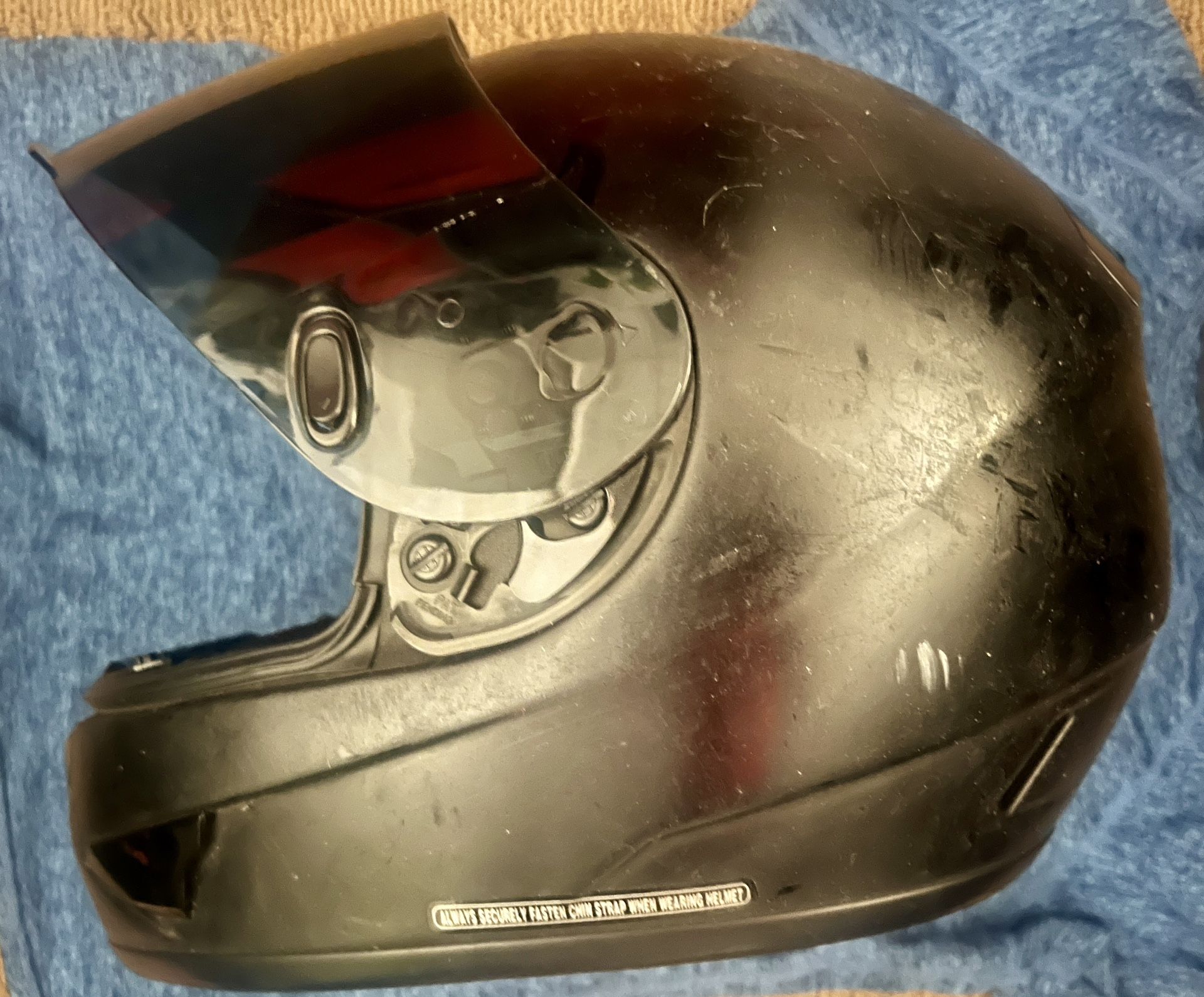 Unisex Motorcycle Helmet (Small)
