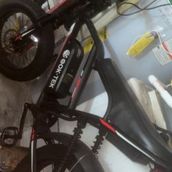  s8 ebike no charger and needs new back rim