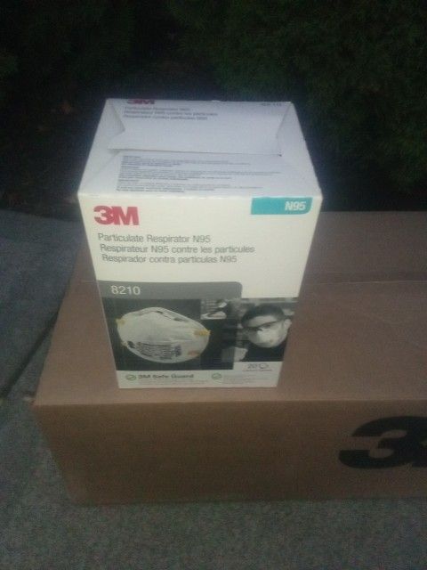 3M Respirator N95 Masks One Case Retail Price $100 Only $50.......