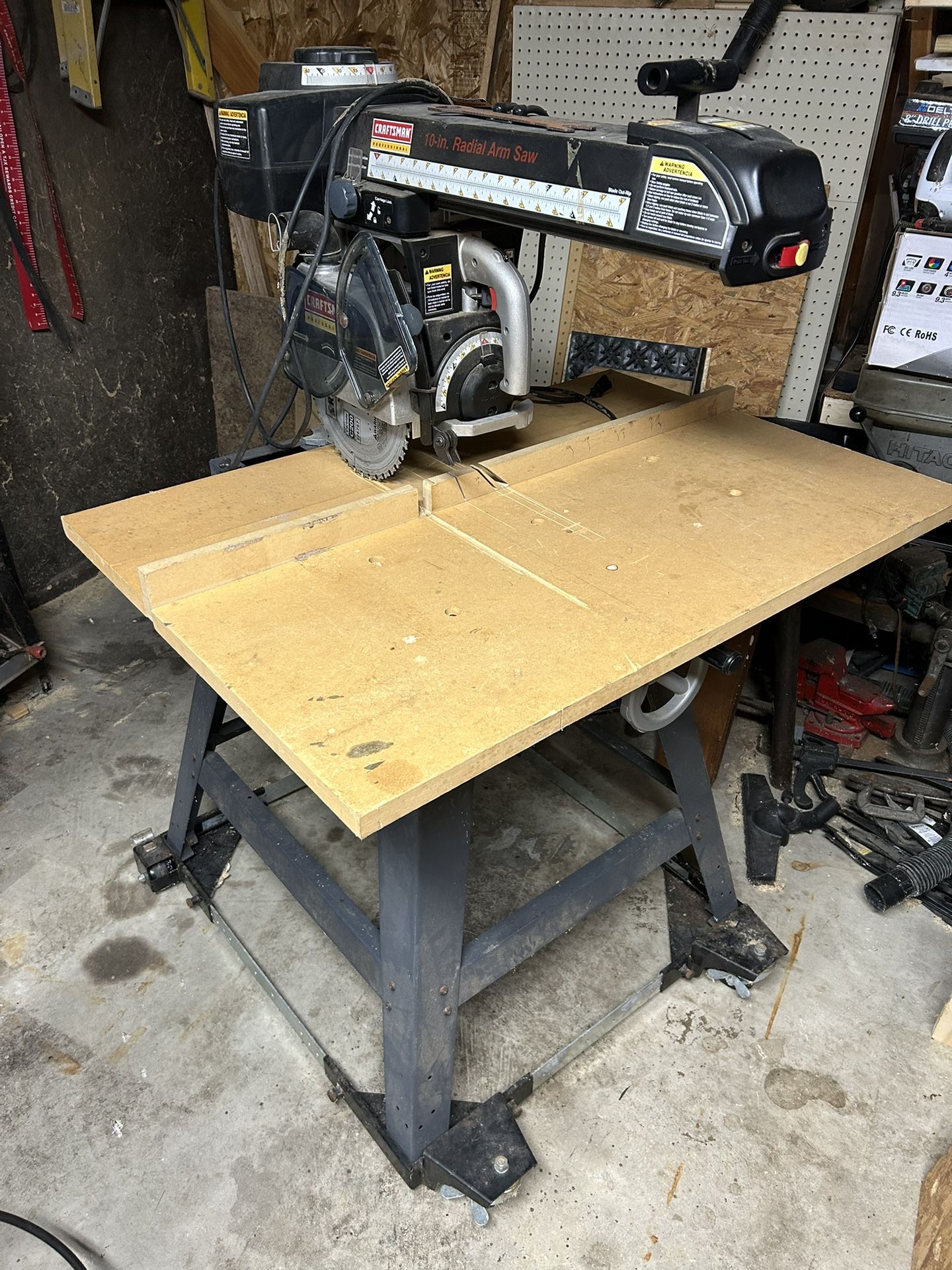 Craftsman Radial Arm Saw.