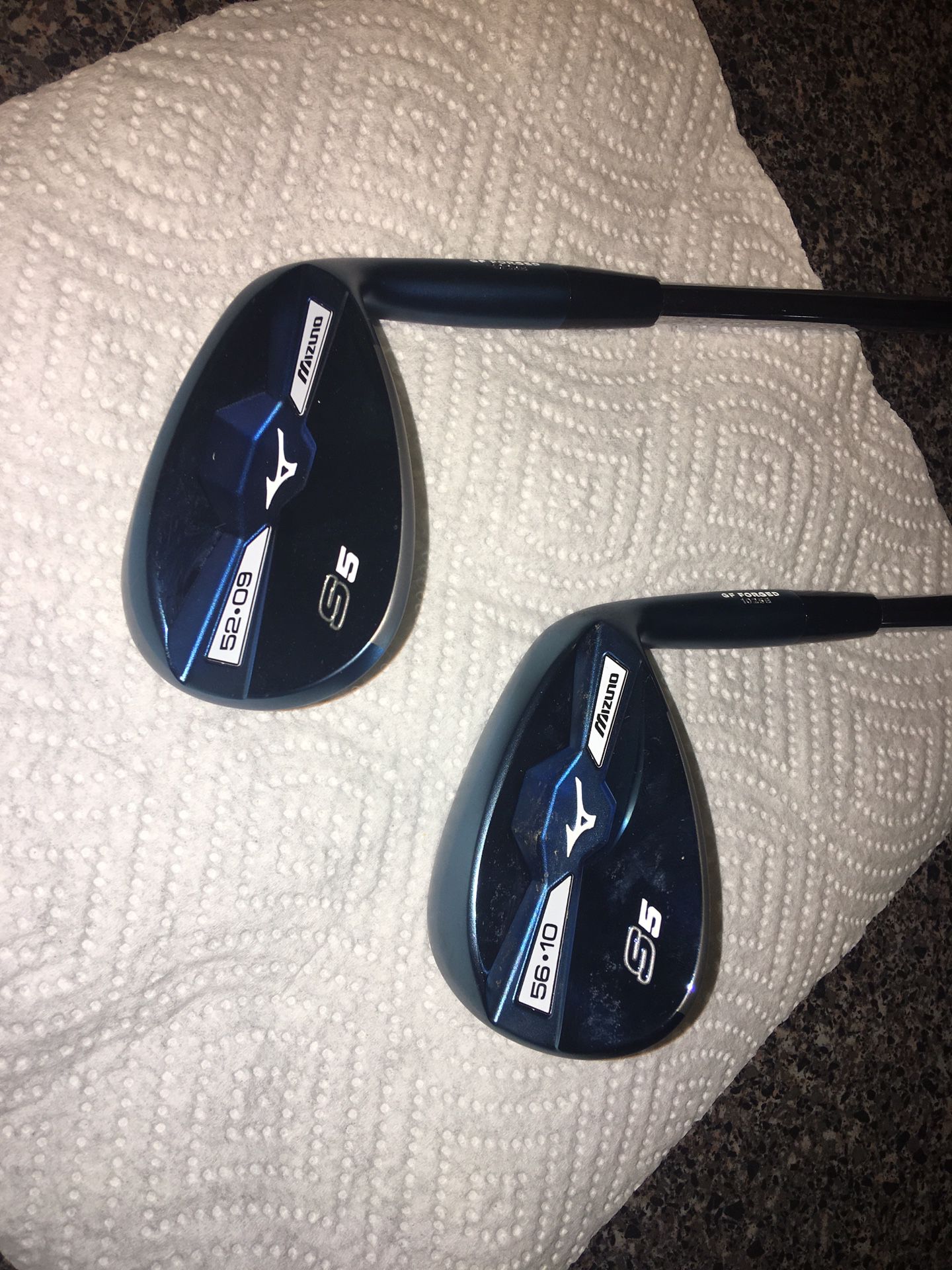Mizuno S5 blue ion golf irons