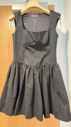 🖤 Zara Black Cotton Summer Dress | Comfortable & Chic